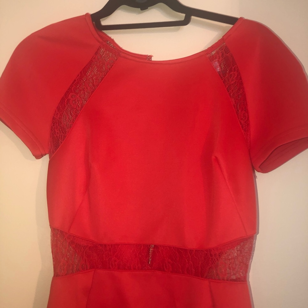 Red Lace Dress
